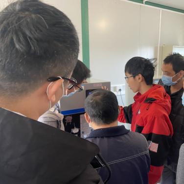 某制藥企業(yè)廢水在線監(jiān)測系統現場